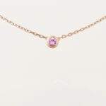 Pendentif Cartier d'Amour, saphir rose