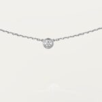 Pendentif Cartier d'Amour, diamant taille brillant, mini modèle