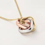 Pendentif Trinity, de forme coussin
